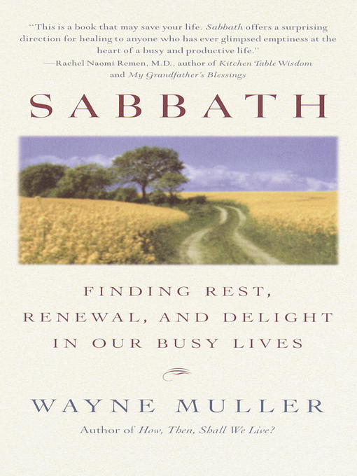 Title details for Sabbath by Wayne Muller - Wait list
